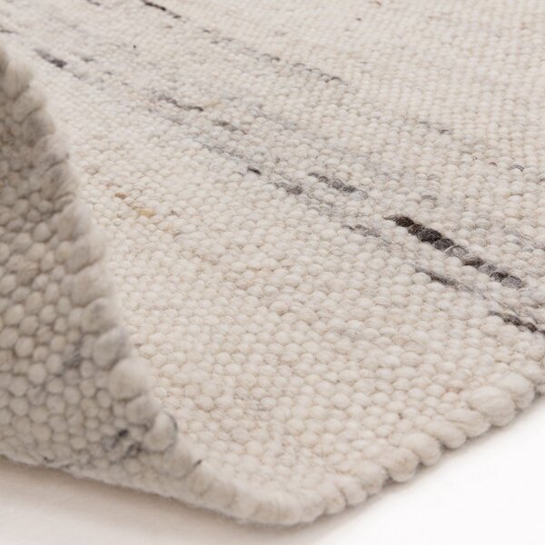 Tappeto avorio bifacciale e tessuto a mano in misto lana 200x290 cm Birkdale Ivory - Asiatic Carpets