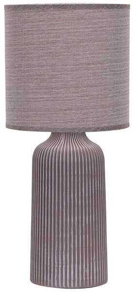 ONLI - Lampada da tavolo SHELLY 1xE27/22W/230V marrone 45 cm