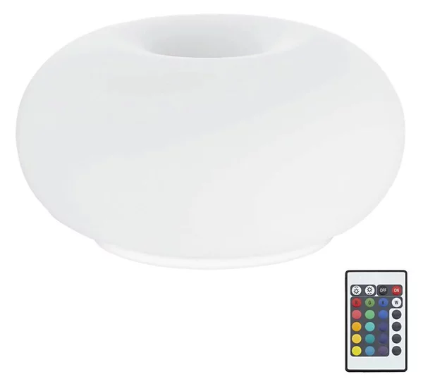 Eglo 75355 - LED RGB Lampada da tavolo dimmerabile OPTICA-C 2xE27/7,5W/230V