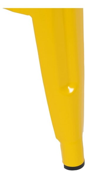 Set di sedie da bar gialla in metallo 2 pz (altezza della seduta 61 cm) – Ixia