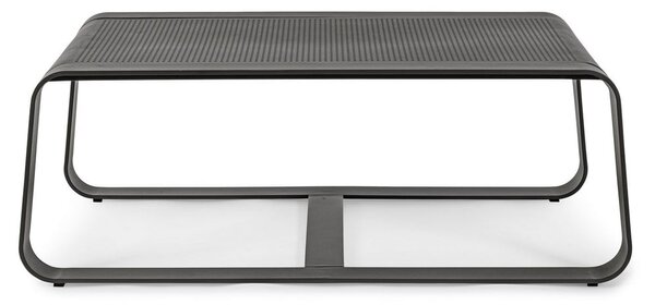 Tavolino da giardino in alluminio 62x105 cm Merrigan – Bizzotto