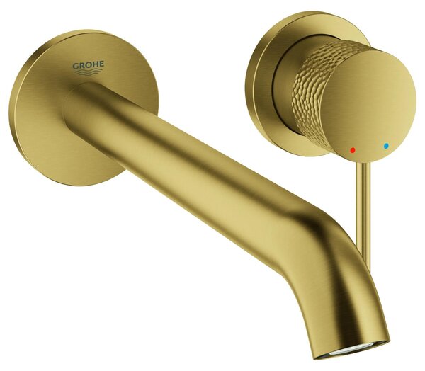 Miscelatore per lavabo Grohe, serie Essence, da montare a parete, 230 mm, finitura "cool sunrise", confezione da 1 pezzo