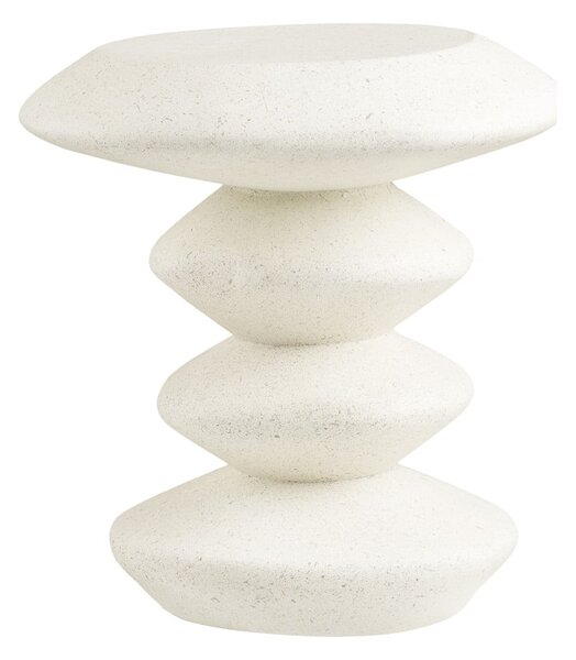 Tavolino rotondo in pietra ø 36 cm Blackburn – House Nordic