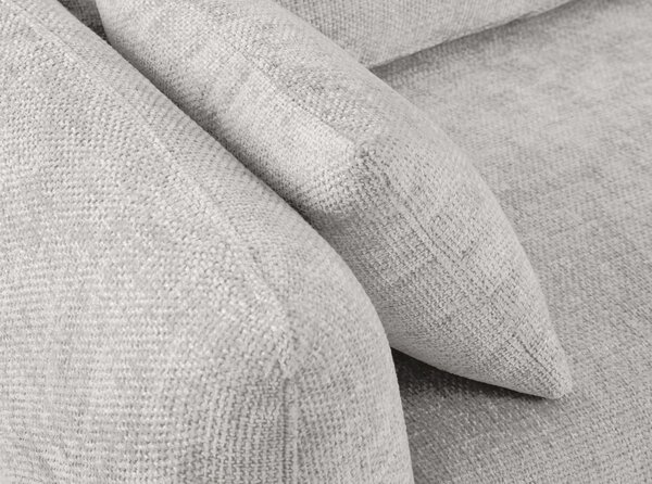 Divano grigio chiaro 240 cm Matera - Cosmopolitan Design