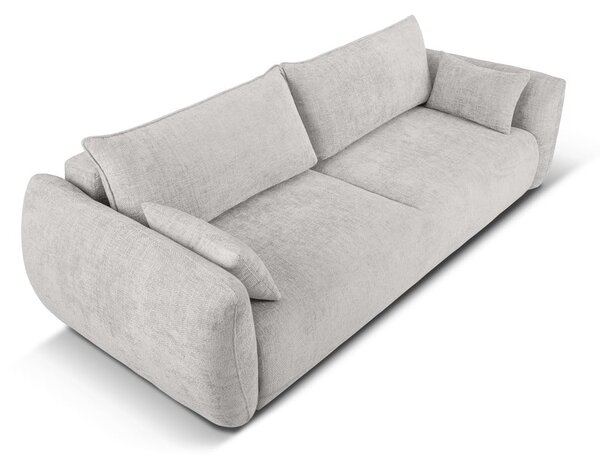 Divano grigio chiaro 240 cm Matera - Cosmopolitan Design