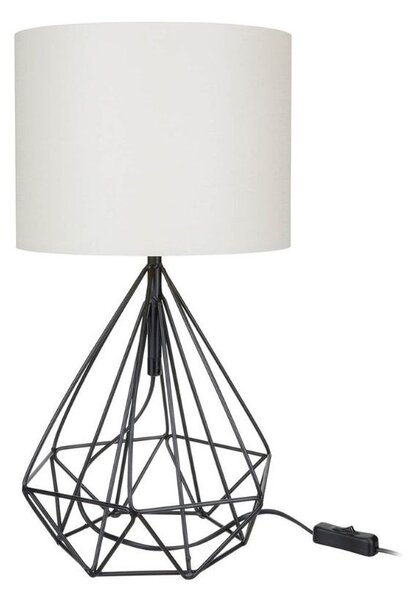 Lampada da tavolo ufficio scrivania Pena nero bianco