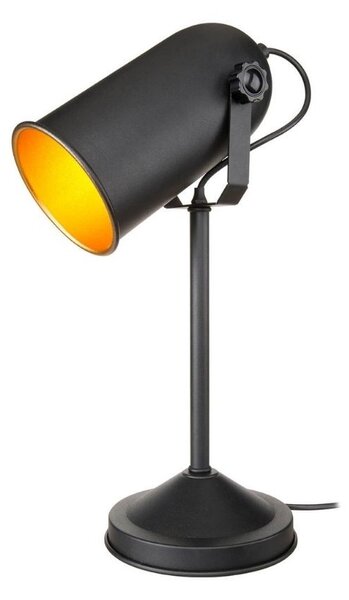 Lampada da tavolo direzionabile Tokyo metallo nero