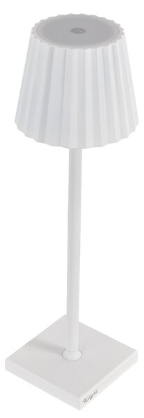 Lampada da Tavolo 38x10x10 cm in Alluminio Luce Bianca Calda K-ligth Nero