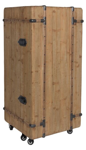 Portabottiglie in legno di abete per 30 bottiglie, 50x109 cm Lico - Dutchbone