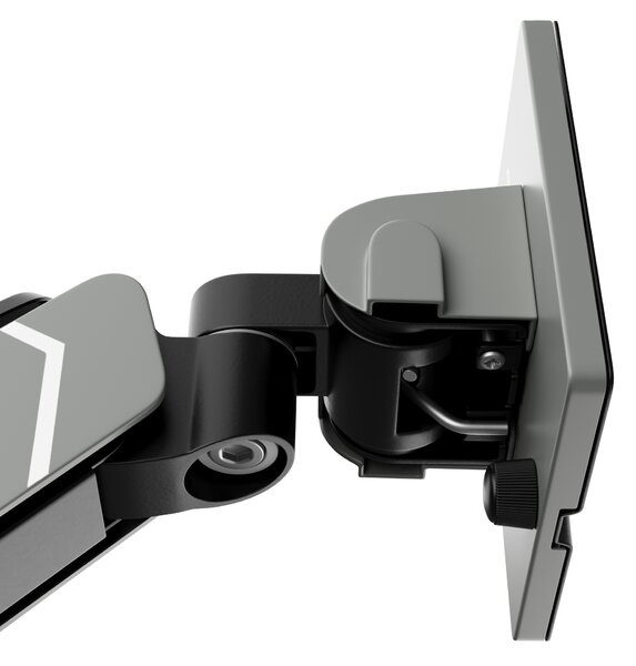 Supporto per monitor da 49" grigio-nero con LED RGB X-ARM