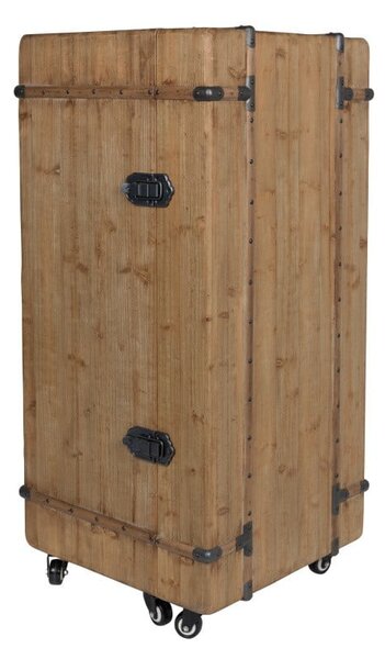 Portabottiglie in legno di abete per 30 bottiglie, 50x109 cm Lico - Dutchbone