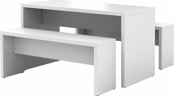 Bümö Set da pranzo e sedute MPSET - Versione: set (2 panche + tavolo)