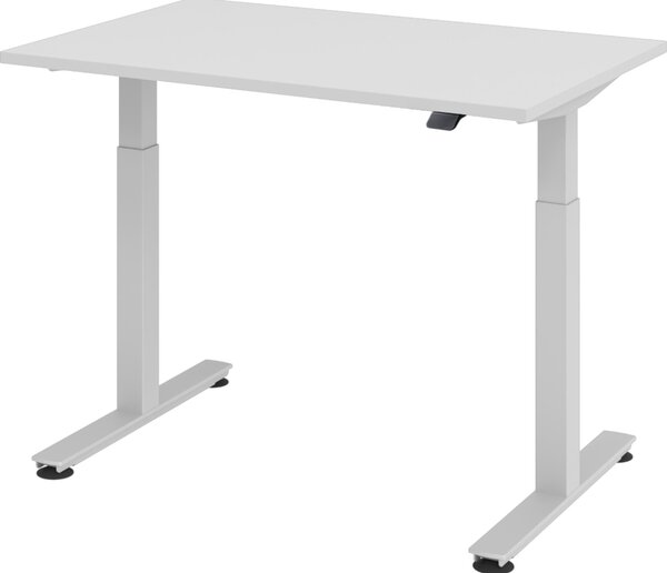 Scrivania elettrica bümö XMST - Struttura: argento, dimensioni: 120 x 80 cm, decorazione: grigio