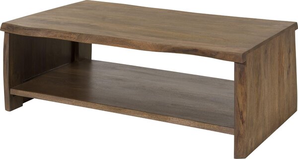 MASSIVMOEBEL24 | Tavolino da salotto in legno di mango 118x70x40 oliato marrone PURE MANGO #205