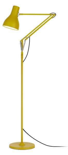Lampada da terra Anglepoise, Type 75, Giallo, Studio / Ufficio, Metallo, Industriale