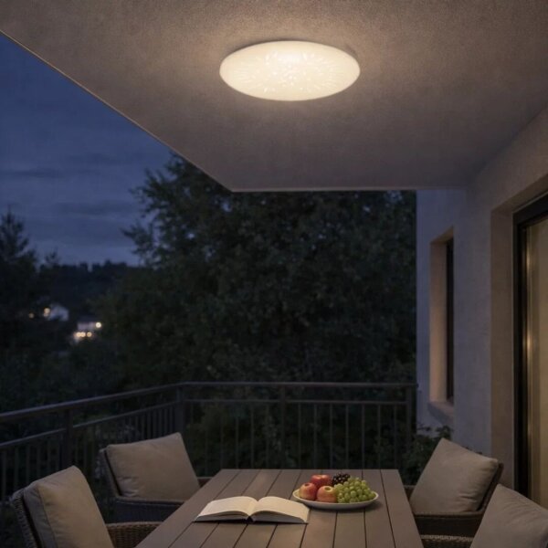 Rabalux 71511 - Plafoniera LED per bagno LUCAS2 18W/230V IP44 4000K diam. 32 cm
