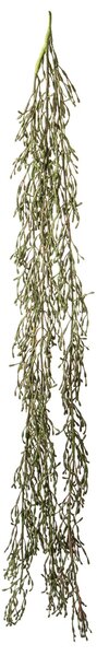 Set 2 Foglie Artificiali Cadente Verde 135 cm