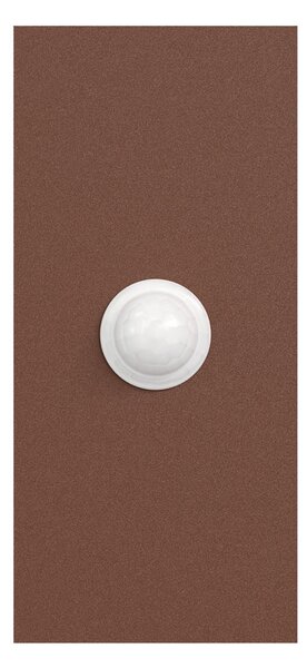 Applique GU10 con Sensore di Movimento IP65 Bidirezione - Corten