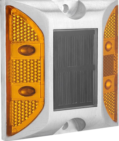 Luce della borchia stradale, borchia stradale a LED, lampada a energia solare, luci per marciapiedi, lampada solare per esterni, luce solare della borchia stradale