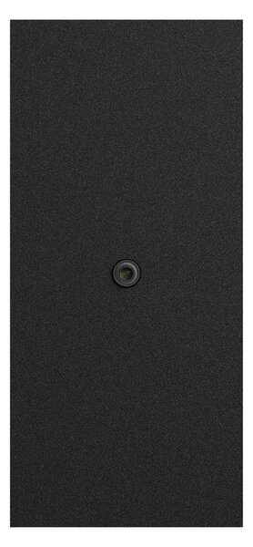 Applique Rettangolare 2xGU10 con Sensore Crepuscolare IP65 - Nera