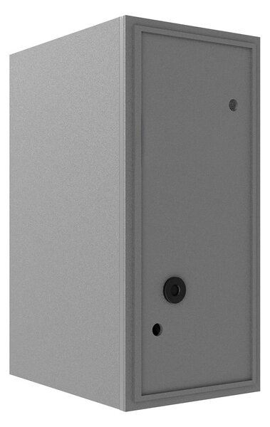 Applique Rettangolare 2xGU10 con Sensore Crepuscolare IP65 - Grigia