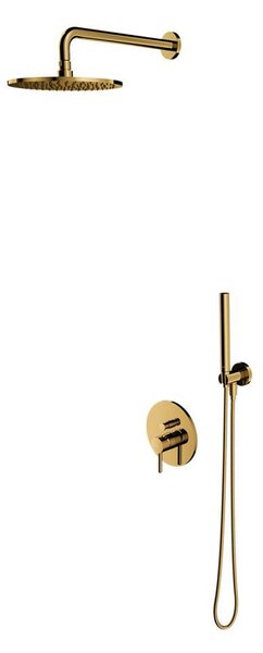 OMNIRES, set doccia da incasso, GOLDEN, GLASS, SYSY19GL