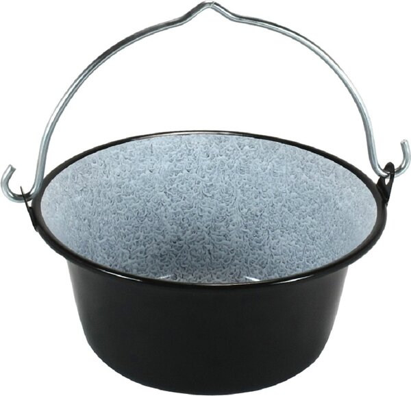 Bollitore per gulasch Grillplanet da 4 litri smaltato