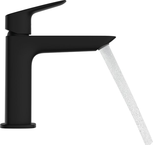 Hansgrohe Logis Mitigeur de lavabo Fine, CoolStart, ComfortZone110, bonde à tirette, saillie 121mm, 71254670, 71254670