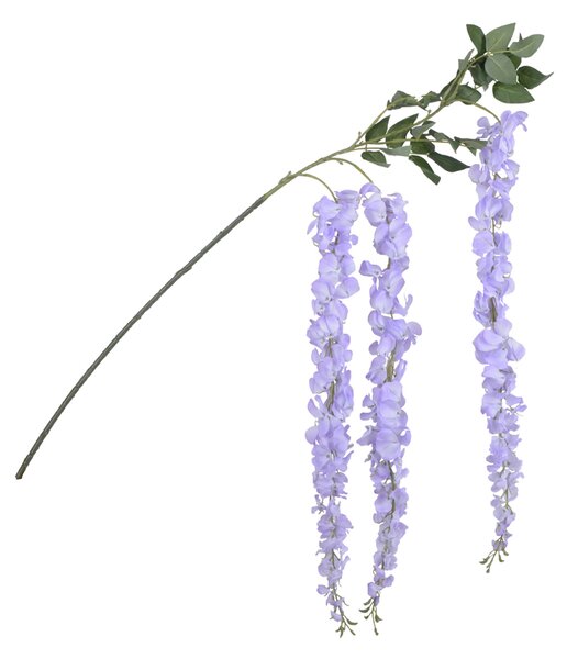 Set 3 Rami Artificiali Glicine Lungo composto da 3 fiori H 150 cm