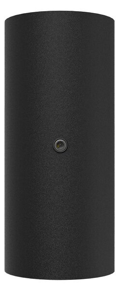 Applique Stondata 2xGU10 con Sensore Crepuscolare IP65 - Nera