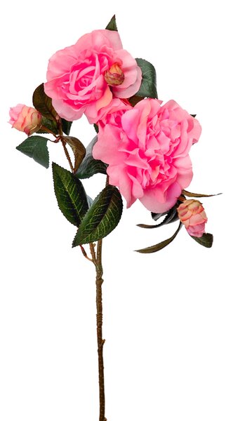 Set 3 Rami Artificiali di Camelia H 60 cm