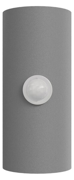 Applique Stondata 2xGU10 con Sensore di Movimento IP65 - Grigia