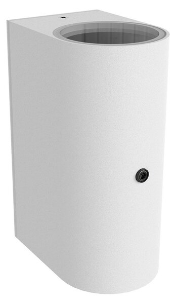 Applique Stondata 2xGU10 con Sensore Crepuscolare IP65 - Bianca