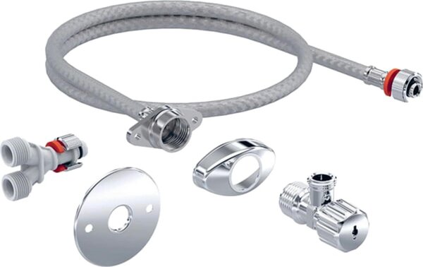 Set dentrée deau Geberit pour boîte de rinçage encastrée 12 cm, pour sièges de WC adaptables AquaClean Tuma, 147.035.00.1, 147.035.00.1