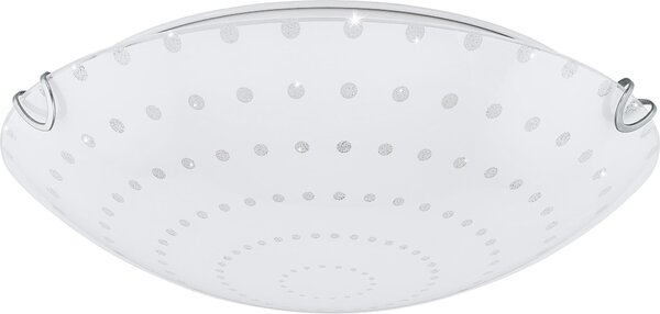 EGLO Plafoniera LED DOTORBE, EEK: A+, 12W, 1200 lm, 3000K, effetto decorativo