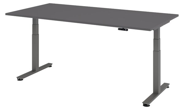 Scrivania elettrica bümö XDSM - Decorazione: grafite, struttura: grafite, dimensioni: 200 x 100 cm