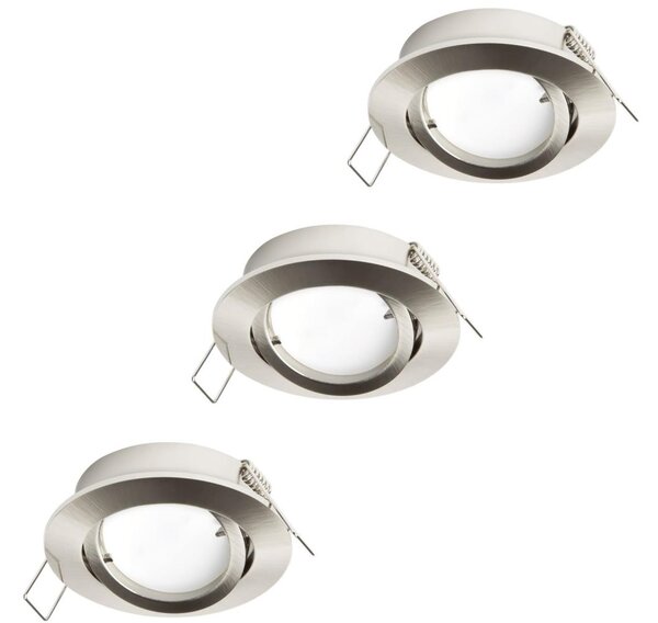 Eglo 31692 - Confezione da 3 faretti LED da incasso TEDO 1xGU10/5W/230V