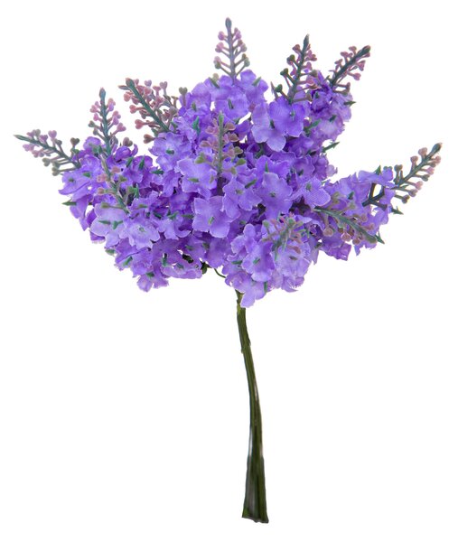Set 6 Lavanda Mazzolino per 12 20 cm