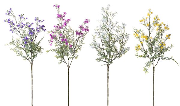 Set 6 Mini Rami Artificiali Gypsophila Rami 64 cm