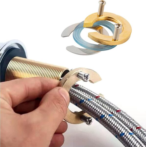 Kit di fissaggio per rubinetto da cucina da 31 mm, componenti per il montaggio di rubinetti monoblocco