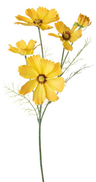 Set 8 Rami Artificiali Cosmos in Fiore per 5 H 68 cm