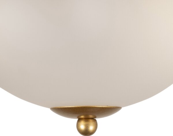 BRILAGI - Plafoniera FRESCO 2xE27/40W/230V diam. 28 cm dorata