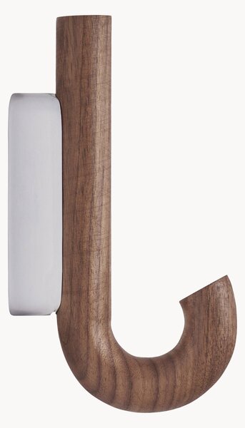 Gancio da parete in legno di noce Umbrella, in diverse dimensioni