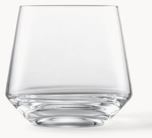 Set di 4 bicchieri da whisky in cristallo Pure
