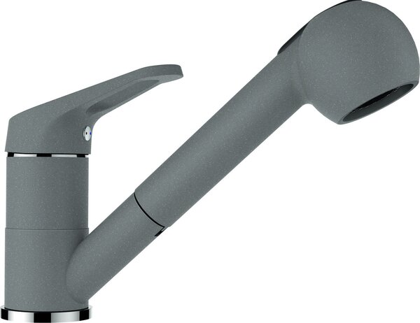 Miscelatore da cucina Schock con doccetta COSMO croma opaco 525122GCR