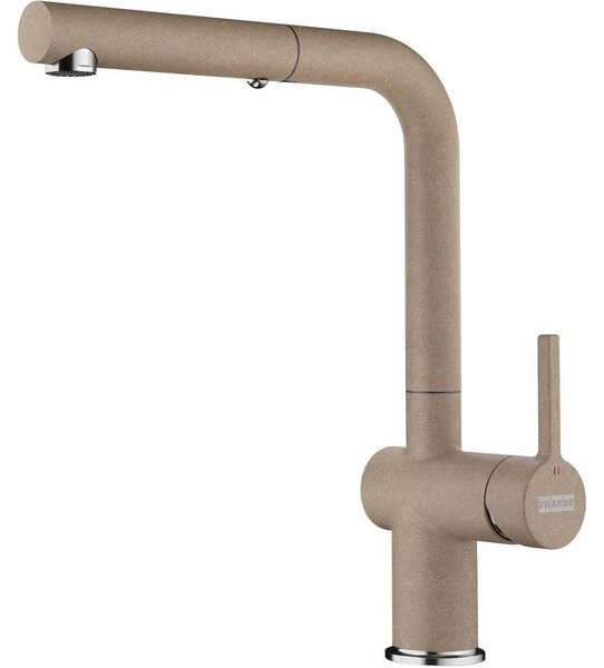 FRANKE ACTIVE L miscelatore con doccetta estraibile in CASHMERE / Miscelatore da cucina / Miscelatore monocomando