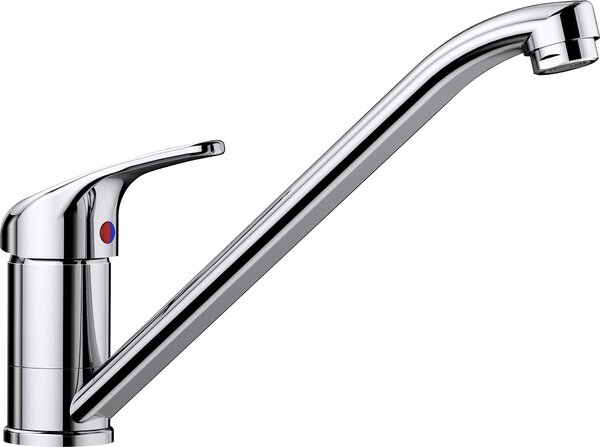 BLANCO DARAS 517720 Miscelatore CHROM con canna fissa orientabile / Miscelatore monocomando / Miscelatore