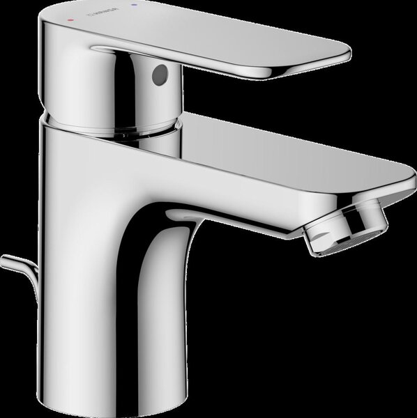 HANSA HANSABASIC Mitigeur de lavabo, saillie 101 mm, avec tirette, chromé, 55402203, 55402203