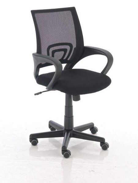 Sedia da ufficio Genius nera