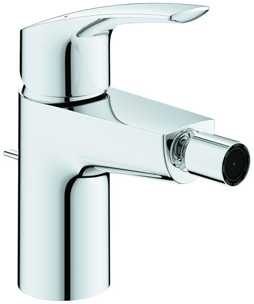 Grohe Eurosmart mitigeur monocommandé pour bidet, M-Size, saillie 115mm, vidage à tirette, 32929003, 32929003